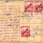 1920 Felsőőr, Oberwart; M. kir. járásbíróság és postahivatal. Löwy Benő kiadása / county court and post office / Bezirksgericht und Postamt (Rb) - Image 2