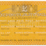 Budapest 1919. 20f 'Központi Sajtóvállalat R.T.' T:II- Adamo BUC140.1