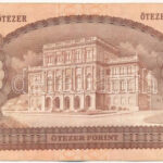 1990. 5000Ft 'H 80656434' T:III Hungary 1990. 5000 Forint 'H 80656434' C:F Adamo F49 - Image 2