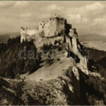Lejtava, Zsolnalitva, Lietava (Vágvölgy, Povazie); vár / Hrad Lietava / castle