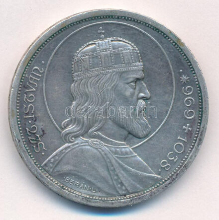 1938. 5P Ag 'Szent István' T:2 ph. Adamo P8.1
