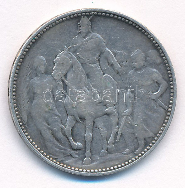 1896KB 1K Ag 'Millennium' T:2- Adamo K5