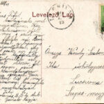 1910 Orsova, Kazán-szoros / Kasanpartie / Cazane / gorge + 'ORSOVA - BUDAPEST 179. SZ. B' vasúti mozgóposta bélyegző (kis szakadás / small tear) - Image 2