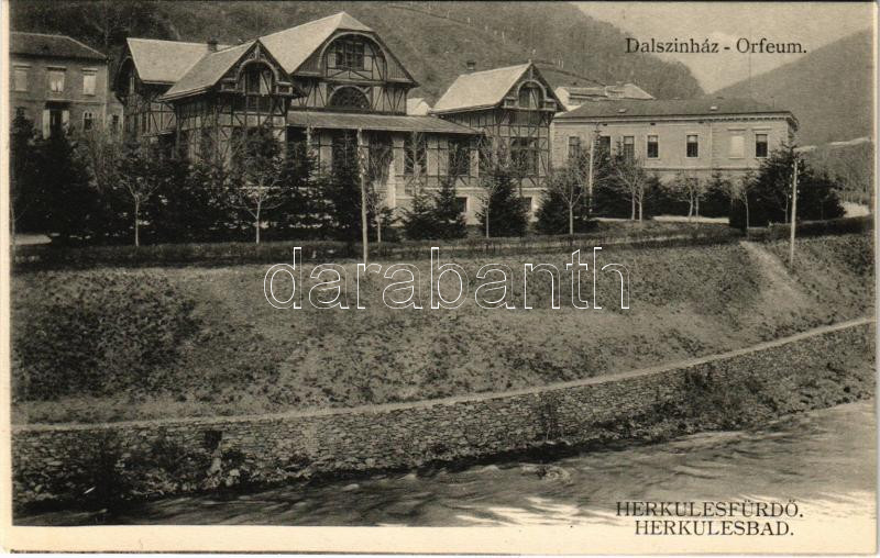 Herkulesfürdő, Herkulesbad, Baile Herculane; Dalszínház / Orfeum / Orpheum