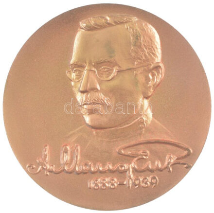 Szovjetúnió 1988. 'Makarenko 1888-1939 / Makarenko születésének 100. évfordulója' kétoldalas öntött bronz emlékérem eredeti tokban (75mm) T:1 Soviet Union 1988. 'Makarenko 1888-1939 / Makarenko 100th Anniversary' two sided cast bronze
