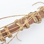 Kora. Afrikai hangszer. Sérülésekkel, h: 47 cm - Image 2