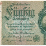 Német Harmadik Birodalom 1933. 50M 'Y 1084069' T:III German Third Reich 1933. 50 Reichsmark 'Y 1084069' C:F Krause P#182