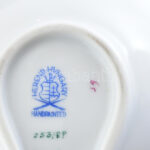 Herendi Apponyi mintás porcelán sótartó, kézzel festett, jelzett, hibátlan, h: 13 cm - Image 3