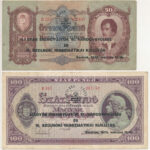 1936. 10P + 1941. 20P + 1932. 50P + 1945. 100P mind 'Magyar Éremgyűjtők VI. vándorgyűlése és III. Szolnoki Numizmatikai Kiállítás' felülbélyegzéssel T:III Adamo FO35.3.1, FO35.3.2, FO35.3.3, FO35.3.5 - Image 3
