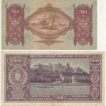 1936. 10P + 1941. 20P + 1932. 50P + 1945. 100P mind 'Magyar Éremgyűjtők VI. vándorgyűlése és III. Szolnoki Numizmatikai Kiállítás' felülbélyegzéssel T:III Adamo FO35.3.1, FO35.3.2, FO35.3.3, FO35.3.5 - Image 4