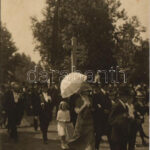 1913 Palánka, Backa Palanka; zászlószentelés / flag inauguration ceremony. photo (EB)
