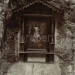 1900 Mariazell (Steiermark), Votivbild beim Todten Weib / pilgrimage site. N. Kuss photo (EM)