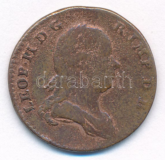 Osztrák Németalföld (Belgium) 1791. 1 Liard Cu 'II. Lipót' T:2-,3 Austrian Netherlands (Belgium) 1791. 1 Liard Cu 'Leopold II' C:VF,F Krause KM#52