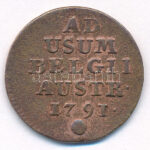 Osztrák Németalföld (Belgium) 1791. 1 Liard Cu 'II. Lipót' T:2-,3 Austrian Netherlands (Belgium) 1791. 1 Liard Cu 'Leopold II' C:VF,F Krause KM#52 - Image 2