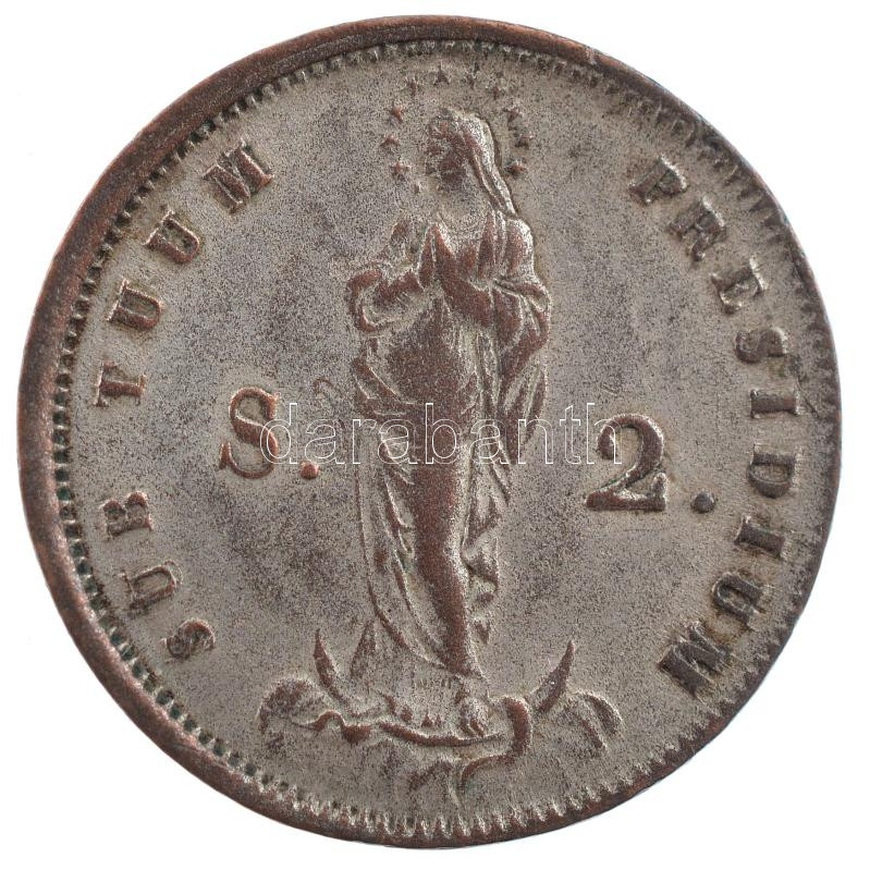 Olasz Államok / Genova 1814. 2s billon T:2,2- Italian States / Genoa 1814. 2 Soldi billon C:XF,VF Krause KM#282.1 - Image 2
