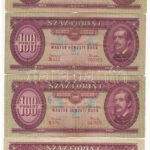 1962-1989. 100Ft (8db) T:III,III-