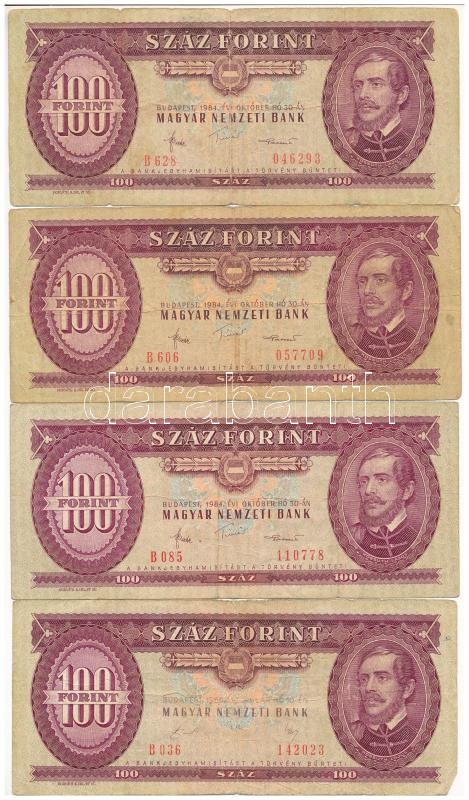 1962-1989. 100Ft (8db) T:III,III- - Image 3