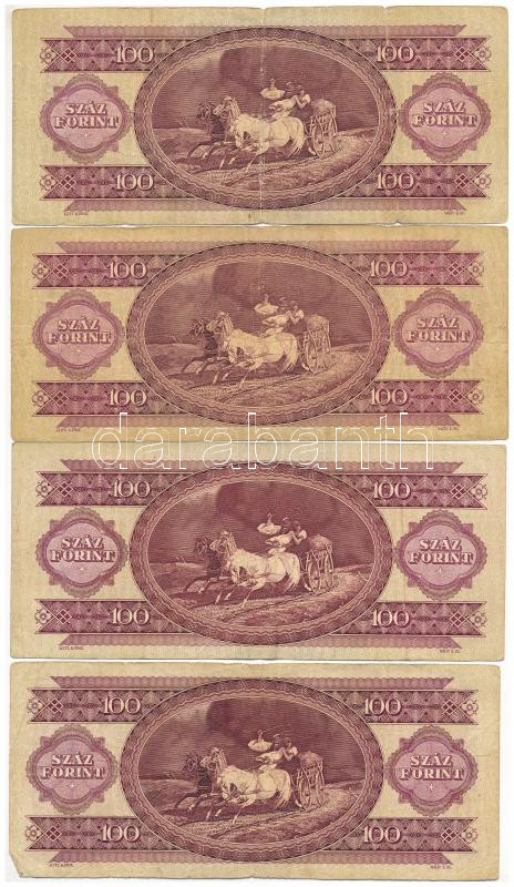 1962-1989. 100Ft (8db) T:III,III- - Image 4