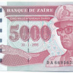 Kongói DK / Zaire 1995. 5000Z T:I DR Congo / Zaire 1995. 5000 Nouveaux Zaires C:UNC Krause P#69