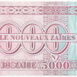 Kongói DK / Zaire 1995. 5000Z T:I DR Congo / Zaire 1995. 5000 Nouveaux Zaires C:UNC Krause P#69 - Image 2