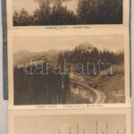 Tátra, Magas-Tátra, Vysoké Tatry; leporello képeslapfüzet 25 képeslappal / leporello postcard booklet with 25 postcards