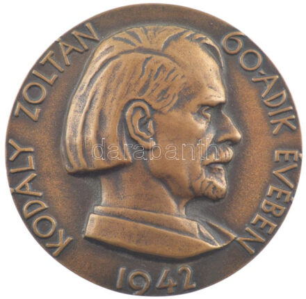 Beck Ötvös Fülöp (1873-1945) 1942. 'Kodály Zoltán 60-adik évében 1942 / >Lengyel László