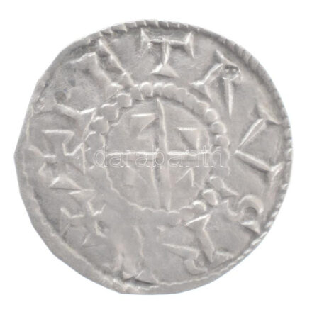 1038-1041, 1044-1046. Denár Ag 'Péter' (0,54g) T:1- Hungary 1038-1041, 1044-1046. Denar Ag 'Peter' (0,54g) C:AU Huszár: 6., Unger I.: 2.