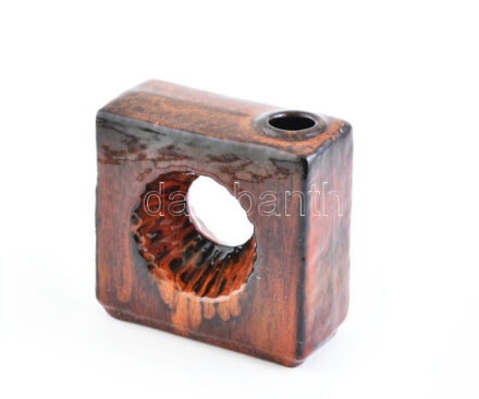 Retró német váza, jelzett, hibátlan, m: 16,5 cm