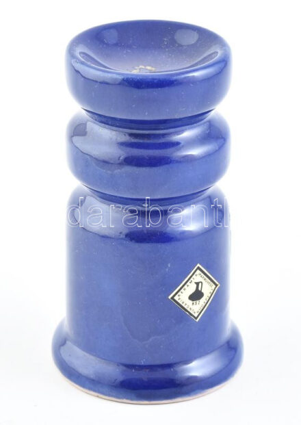 Retró gyertyatartó, hibátlan, m: 13,5 cm