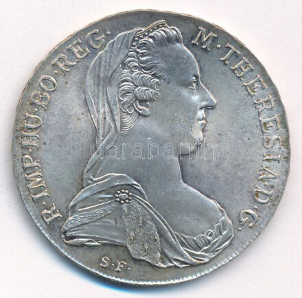 Ausztria 1780SF Tallér Ag 'Mária Terézia' utánveret T:1-,2 Austria 1780SF Thaler Ag 'Maria Theresia' restrike C:AU,XF Krause KM#T1
