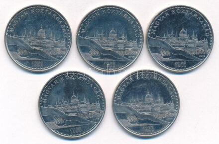 2006. 50Ft Cu-Ni '1956-os forradalom' (5x) T:2 karc Adamo FOEM7