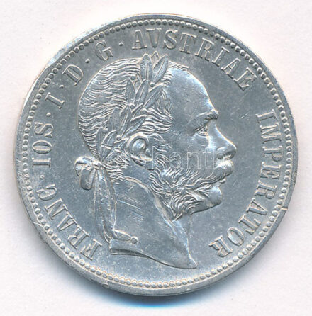 Ausztria 1881. 1Fl Ag 'Ferenc József' T:2,2- Austria 1881. 1 Florin Ag 'Franz Joseph' C:XF,VF Krause KM#2222