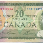 Kanada 1969. 20$ T:III Canada 1969. 20 Dollars C:F Krause KM#89