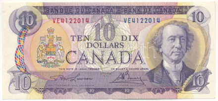 Kanada 1971. 10$ T:III Canada 1971. 10 Dollars C:F Krause P#88