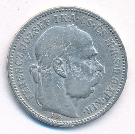 1895KB 1K Ag 'Ferenc József' T:3 Adamo K5