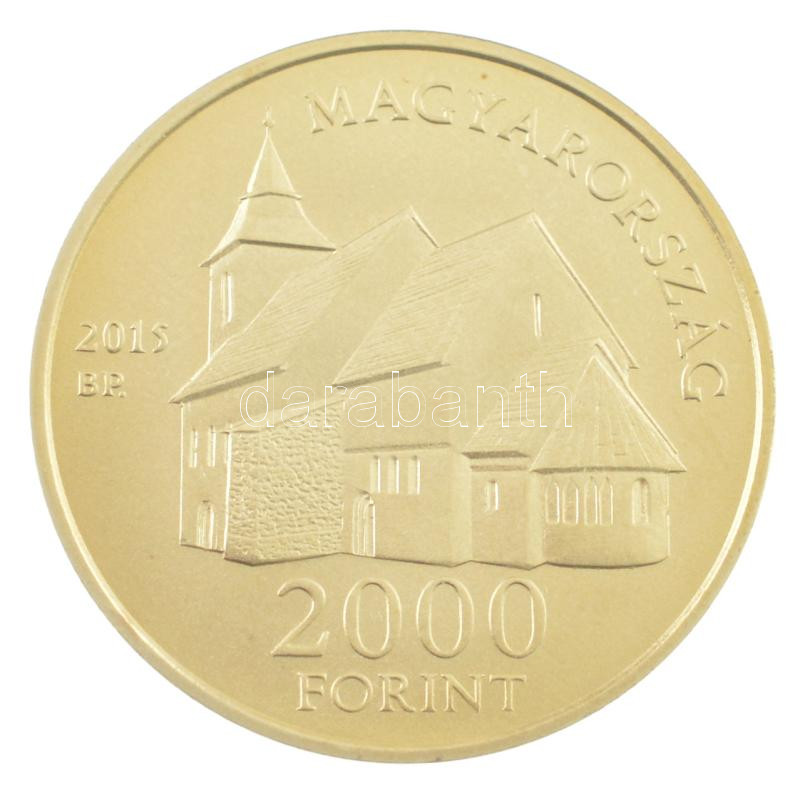 2015. 2000Ft Cu-Ni-Zn '425 éves a Vizsolyi Biblia' T:BU Adamo EM301 - Image 2