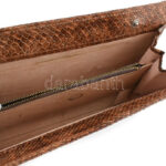 Kígyóbőr női táska 30x18 cm Jó állapotban - Image 2