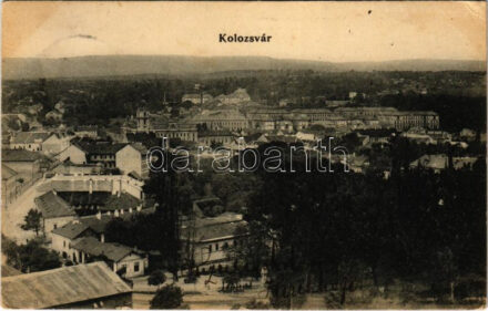 1905 Kolozsvár, Cluj; látkép / general view (EK)