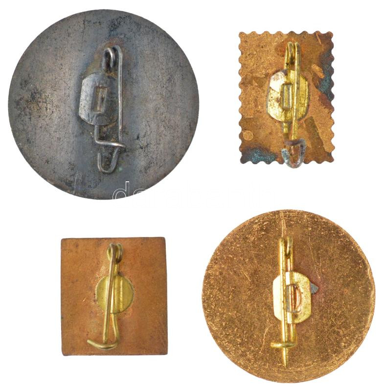 Románia ~1970-1980. 3xklf filatélia tematikájú tétel 'Kezdő bélyeggyűjtő' műgyantás fém jelvény (18x15mm) + 'AFR (Filatélia Egyesület, Románia)' zománcos tombak jelvény (20x15mm) + 1989. 'Socfilex'89 Bacău' zománcos tombak - Image 2