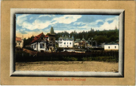 1911 Predeál, nyaralók / villas
