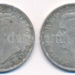 Románia 1944. 500L Ag 'I. Mihály' (2x) T:2 Romania 1944. 500 Lei Ag 'Mihai I' (2x) C:XF Krause KM#65