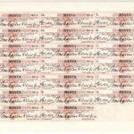 Abony 1927. 'Abonyi Közgazdasági Bank Rt.' 5db részvénye összesen 50P-ről, 'MINTA', szárazpecséttel, szelvényekkel T:I - Image 2