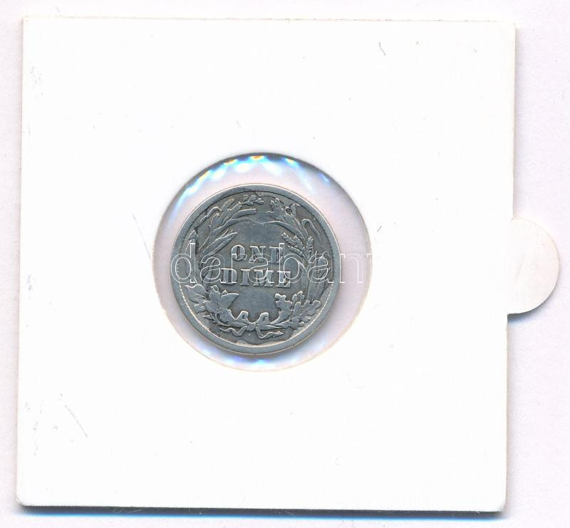 Amerikai Egyesült Államok 1914. 1D Ag 'Barber' T:2- United States 1914. 1 Dime Ag 'Barber' C:VF - Image 2