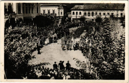 1940 Nagybánya, Baia Mare; bevonulás / entry of the Hungarian troops