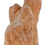 Jelzés nélkül: Csoport. Terrakotta. 22 cm - Image 2