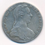 Ausztria 1780SF Tallér Ag 'Mária Terézia' utánveret T:3 fülnyom Austria 1780SF Thaler Ag 'Maria Theresia' restrike C:F ear mark Krause KM#T1