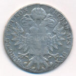 Ausztria 1780SF Tallér Ag 'Mária Terézia' utánveret T:3 fülnyom Austria 1780SF Thaler Ag 'Maria Theresia' restrike C:F ear mark Krause KM#T1 - Image 2