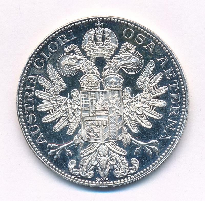 Ausztria 1602. 'Gloriosa Aeterna - II. Rudolf' Ag utánveret emlékérem (15g/0.925/34mm) T:1- (PP) Austria 1602. 'Gloriosa Aeterna - Rudolf II' Ag restrike commemorative medallion (15g/0.925/34mm) C:AU (PP)