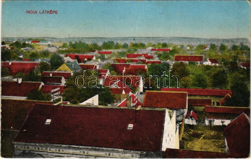 India, Indija; látkép. Vasúti levelezőlapárusítás 235. / general view