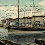 1907 Crikvenica, Cirkvenica; kikötő / port (EB)